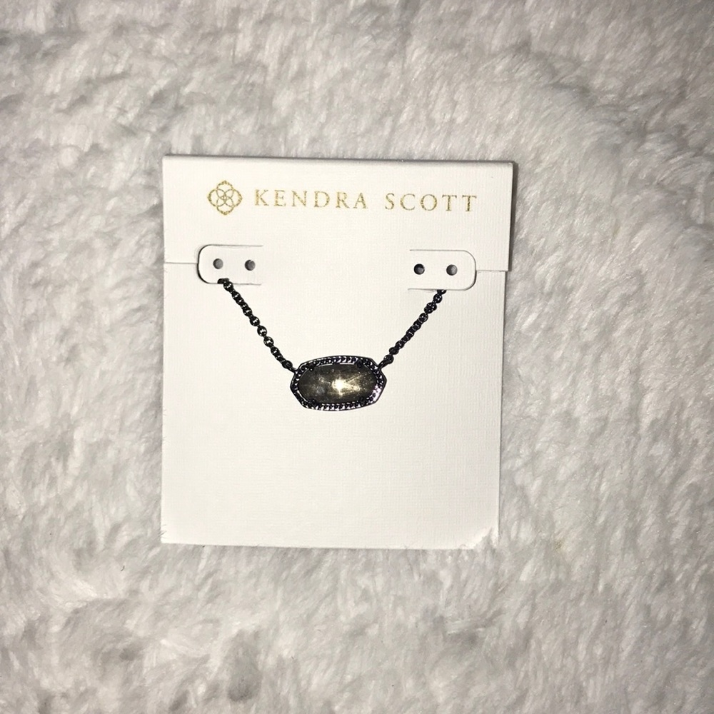 Black Kendra Scott Necklace